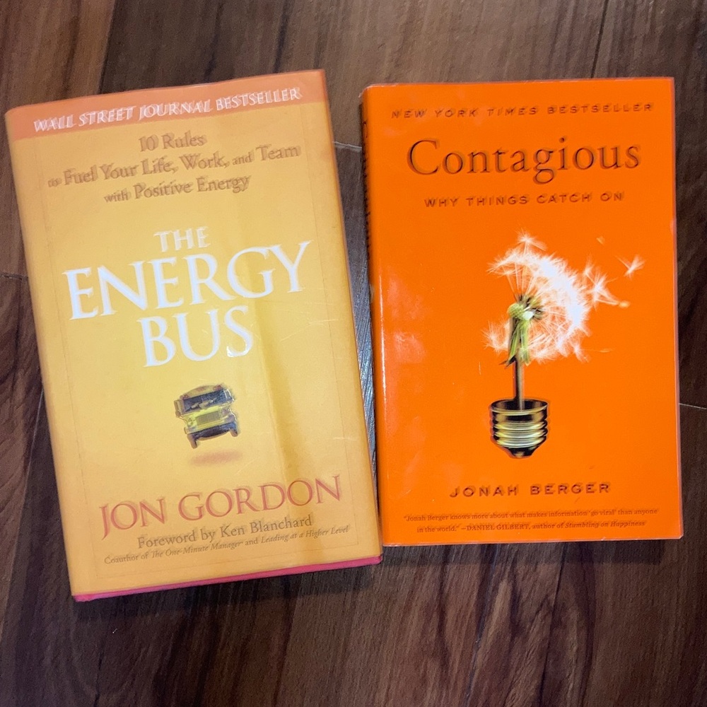 The Energy Bus and Contagious Books